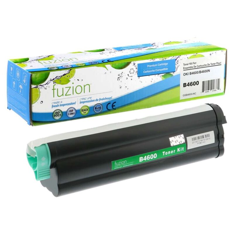 New Compatible Okidata 43502001 Black Toner Cartridge HY