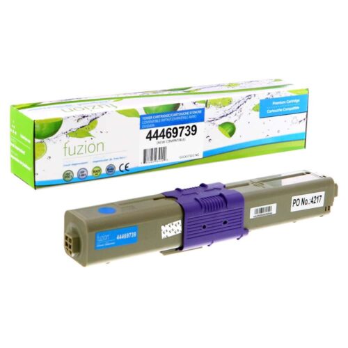 New Compatible Okidata 44469739 Cyan Toner Cartridge New Compatible Okidata 44469739 Cyan Toner Cartridge
