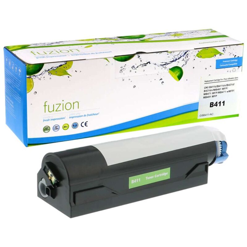 New Compatible Okidata 44574701 Black Toner Cartridge