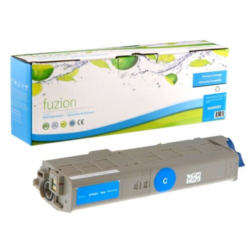 New Compatible Okidata 46490503 Cyan Toner Cartridge New Compatible Okidata 46490503 Cyan Toner Cartridge