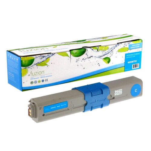 New Compatible Okidata 46508703 Cyan Toner Cartridge HY New Compatible Okidata 46508703 Cyan Toner Cartridge HY