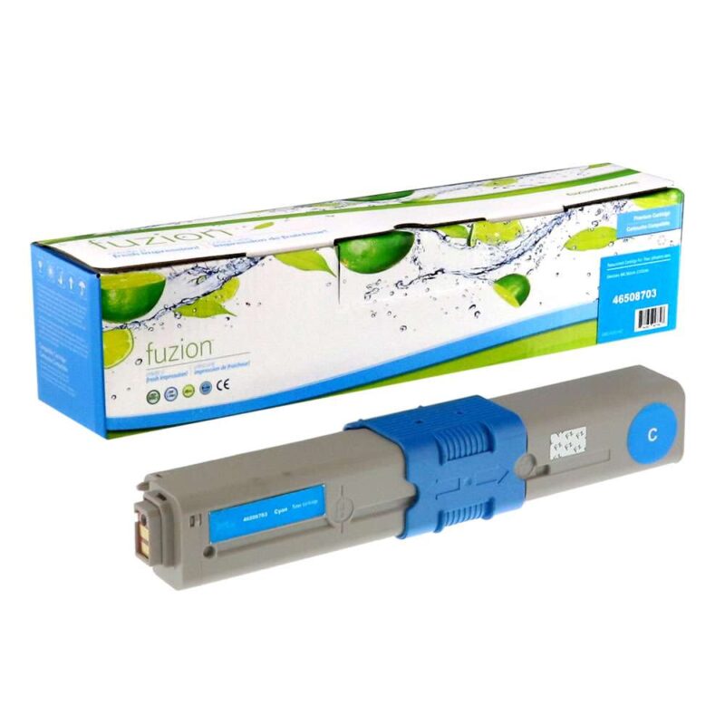New Compatible Okidata 46508703 Cyan Toner Cartridge HY