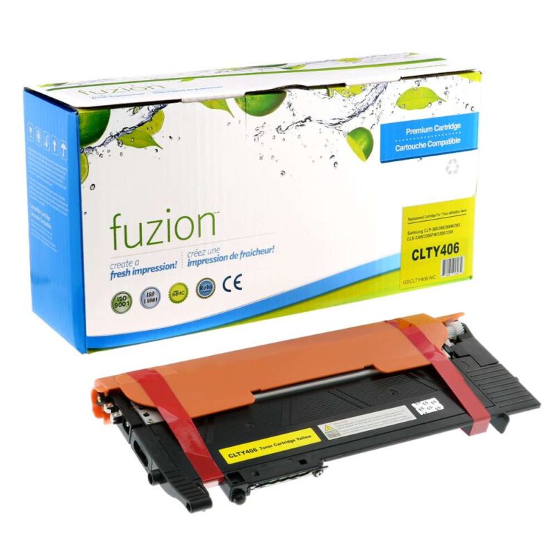 New Compatible Samsung CLT-Y406S Yellow Toner Cartridge