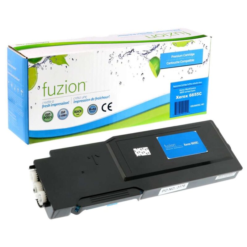 New Compatible Xerox 106R02744 Cyan Toner Cartridge HY