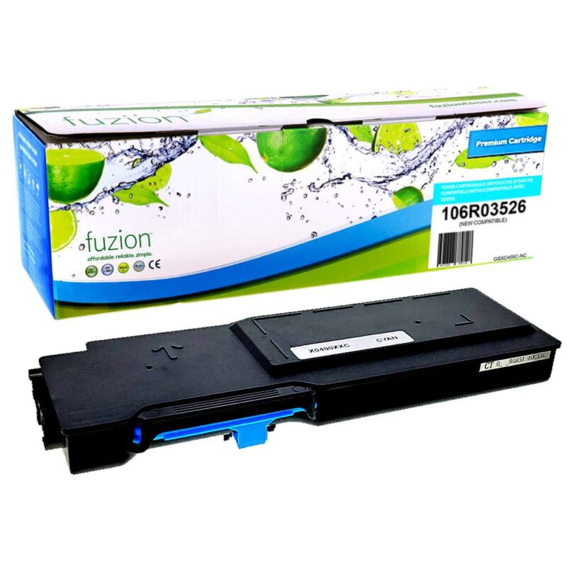 New Compatible Xerox 106R03526 Cyan Toner Cartridge X-HY
