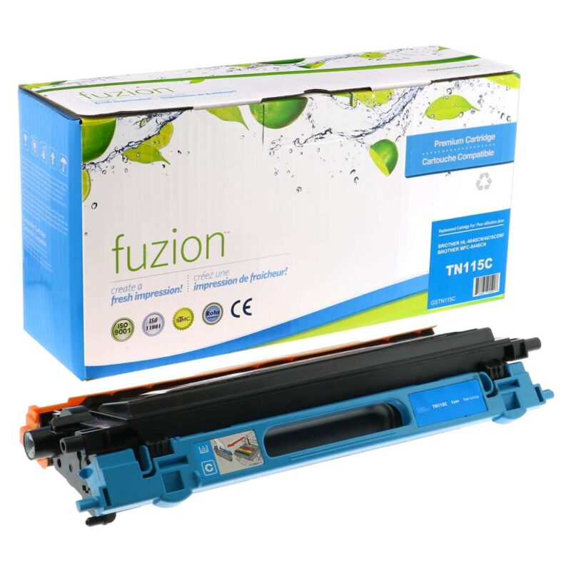 Remanufactured Brother TN110C Black Toner Cartridge - HY