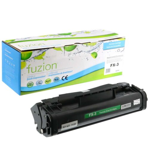 Remanufactured Canon 1557A013 FX-3 Black Toner Cartridge
