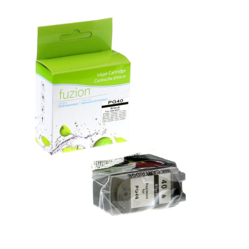 Remanufactured Canon PG-40 0615B002 Black Ink Cartridge
