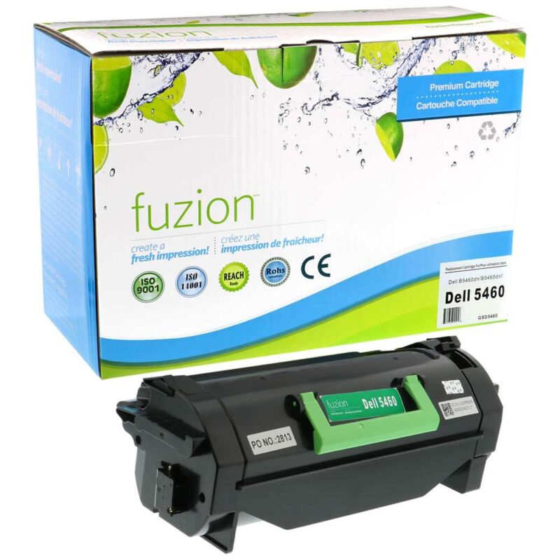 Remanufactured Dell 331-9756 X5GDJ Black Toner Cartridge HY