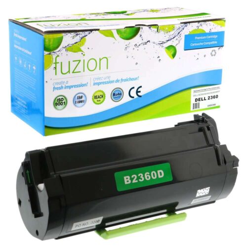 Remanufactured Dell 331-9805 C7D6F Black Toner Cartridge HY