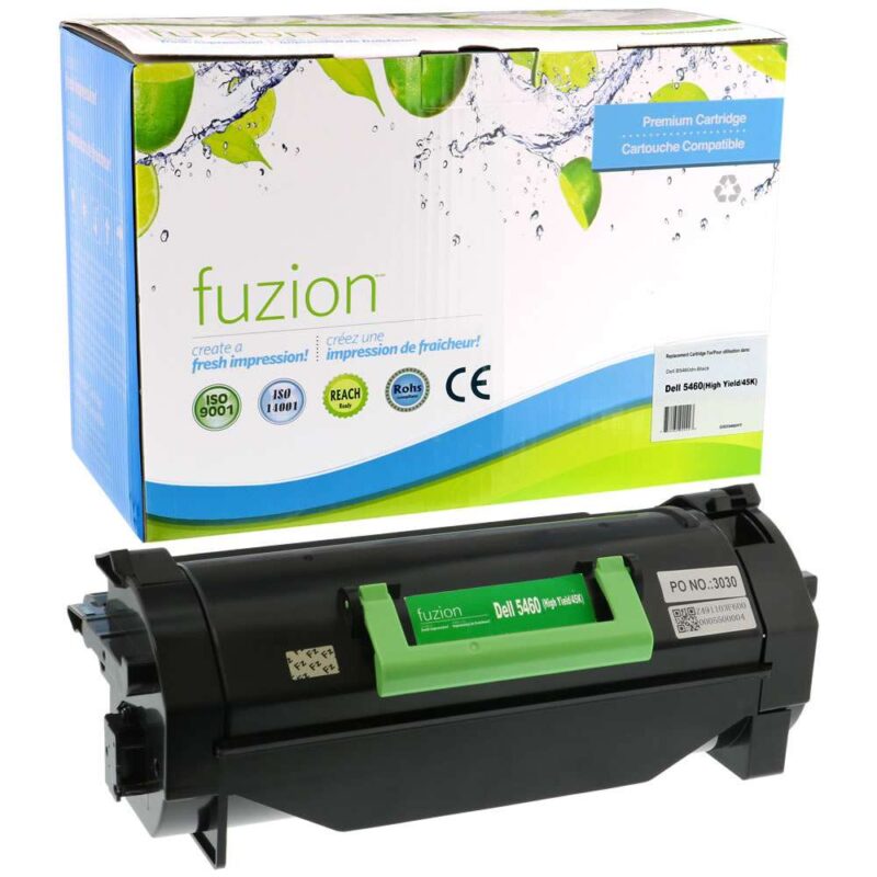 Remanufactured Dell 332-0131 Black Toner Cartridge X-HY
