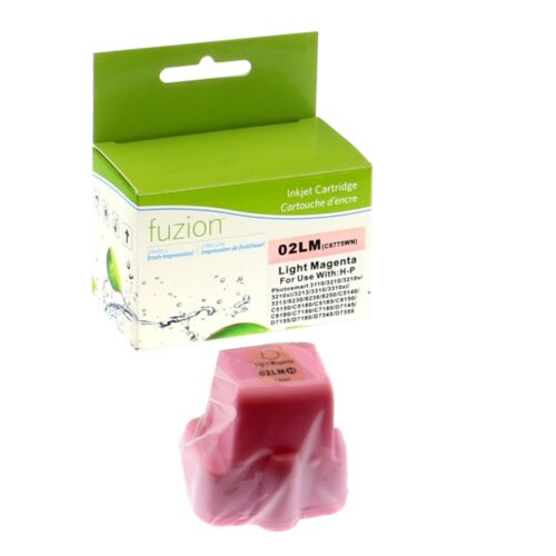 Remanufactured HP 02 C8775WN Light Magenta Ink Cartridge