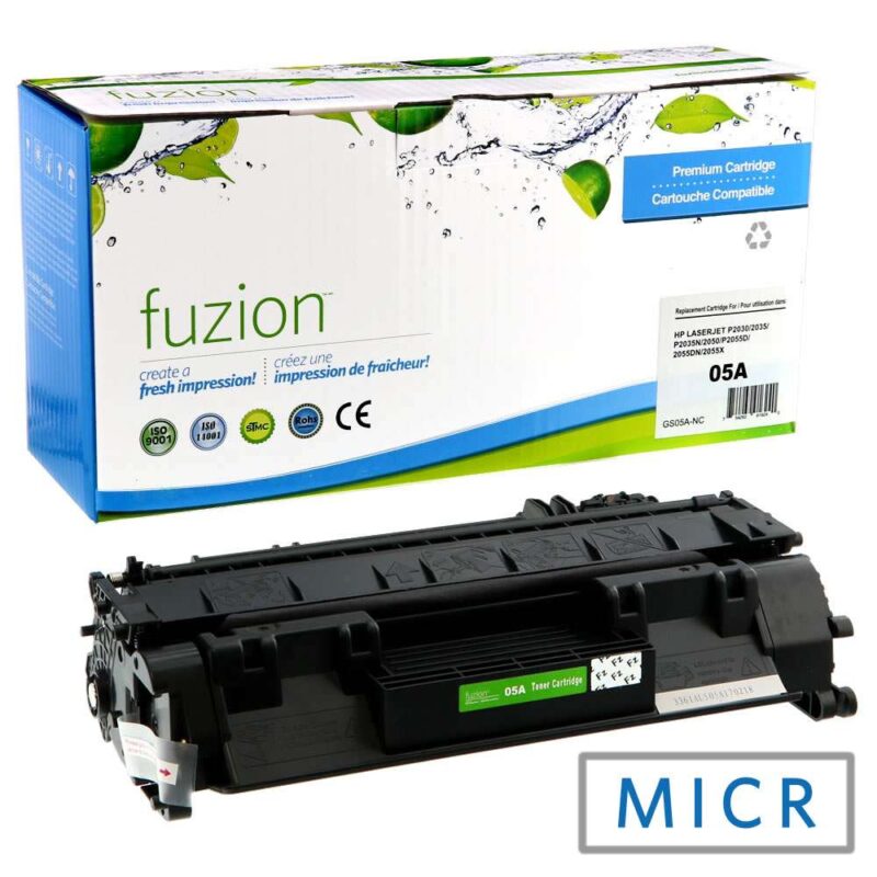 Remanufactured HP 05A CE505A Black MICR Toner Cartridge