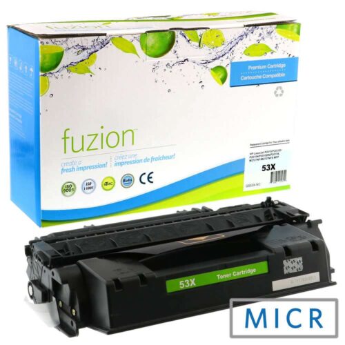 Remanufactured HP 53X Q7553X Black MICR Toner Cartridge HY