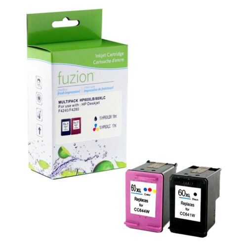 Remanufactured HP 60XL Black/Colour Ink Combo HY