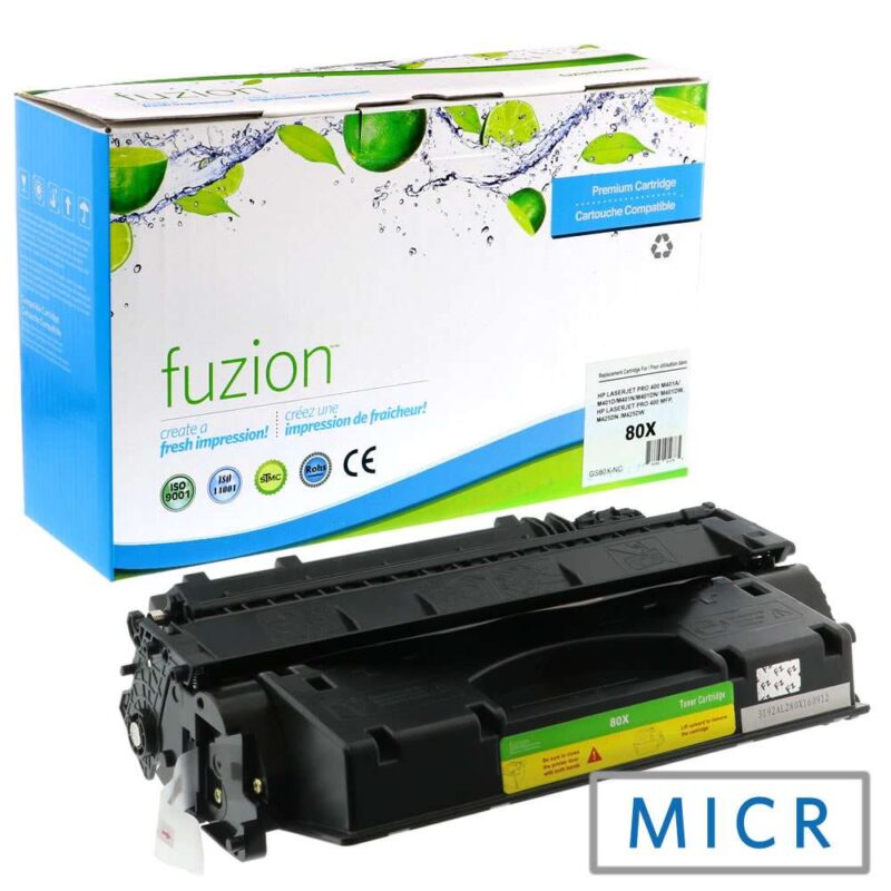 Remanufactured HP 80X CF280X Black MICR Toner Cartridge HY