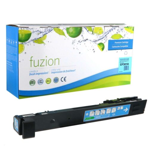 Remanufactured HP 827A CF301A Cyan Toner Cartridge Remanufactured HP 827A CF301A Cyan Toner Cartridge