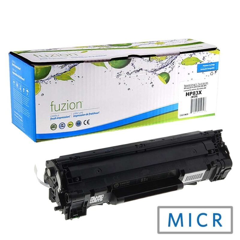Remanufactured HP 83X CF283X Black MICR Toner Cartridge HY