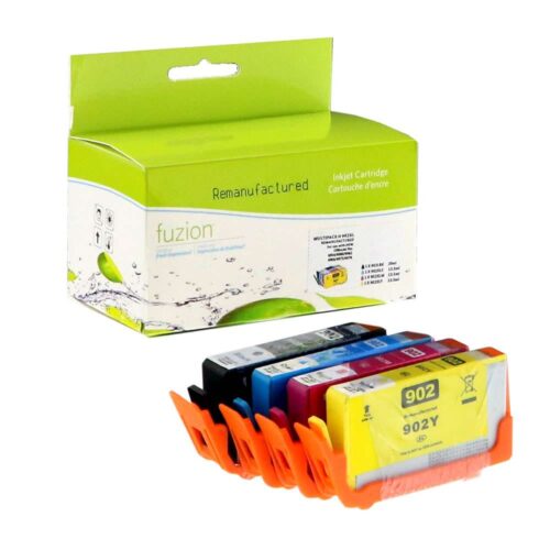 Remanufactured HP 902XL BK/C/M/Y Ink Combo HY Remanufactured HP 902XL BK/C/M/Y Ink Combo HY