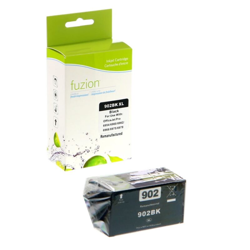 Remanufactured HP 902XL T6M14AN Black Ink Cartridge HY