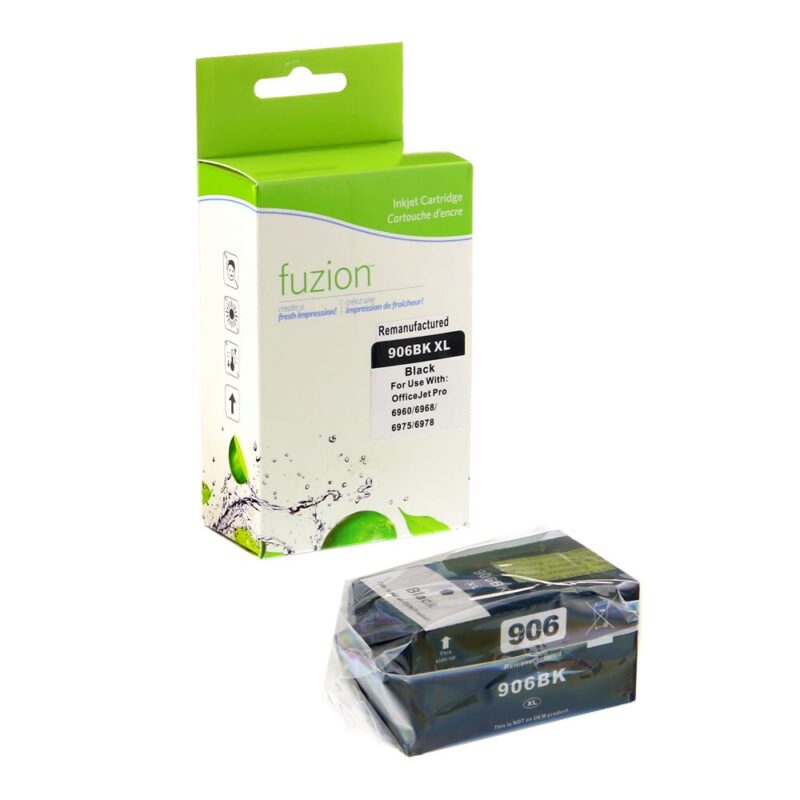 Remanufactured HP 906XL T6M18AN Black Ink Cartridge HY