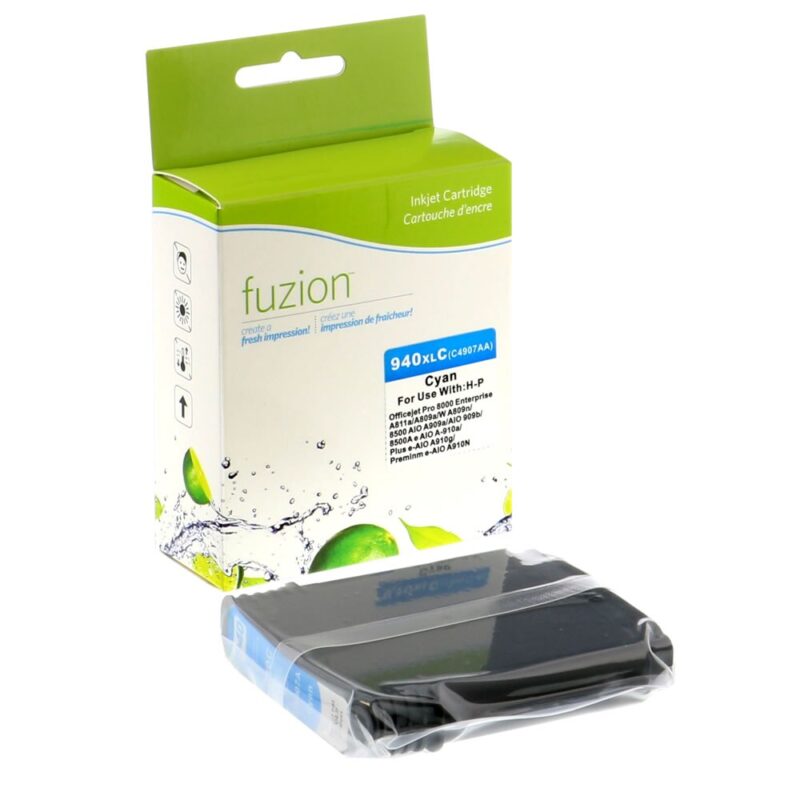 Remanufactured HP 940XL C4907AN Cyan Ink Cartridge HY