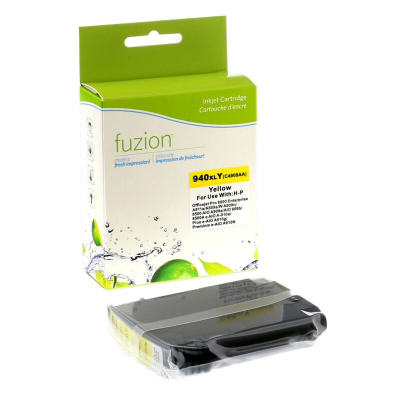 Remanufactured HP 940XL C4909AN Yellow Ink Cartridge HY