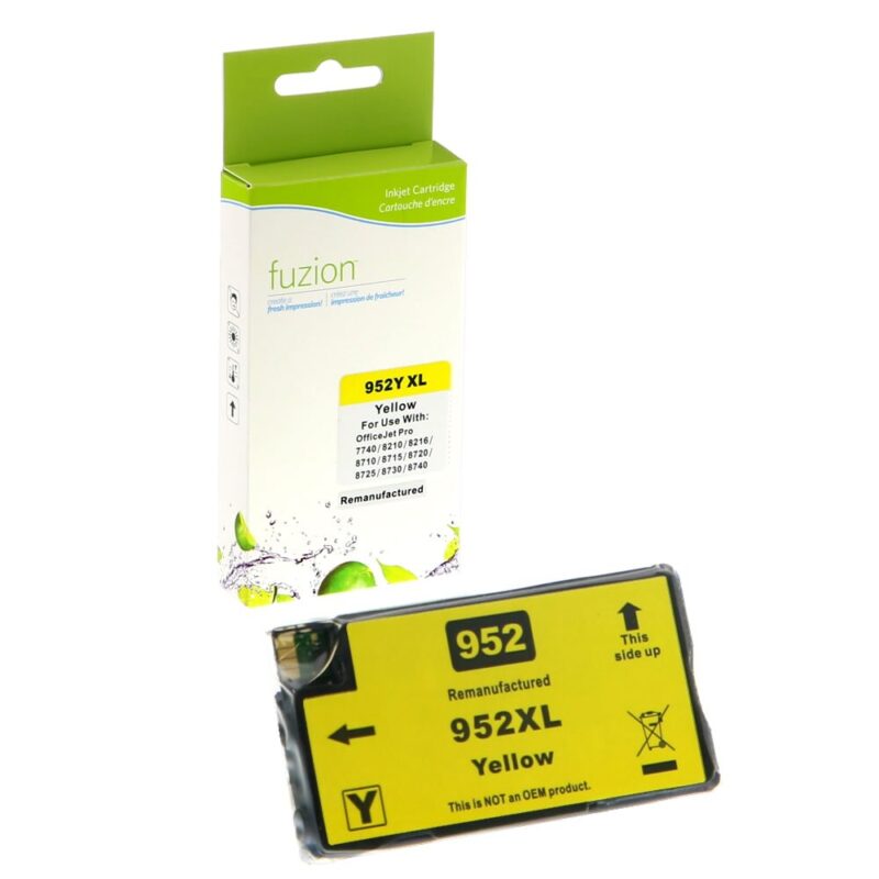Remanufactured HP 952XL L0S67AN Yellow Ink Cartridge HY