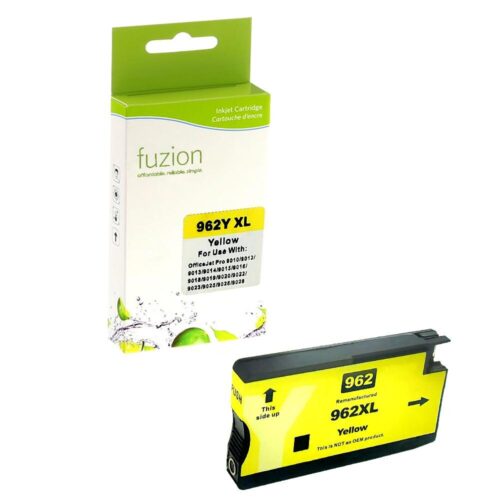 Remanufactured HP 962XL 3JA02A Yellow Ink Cartridge HY Remanufactured HP 962XL 3JA02A Yellow Ink Cartridge HY