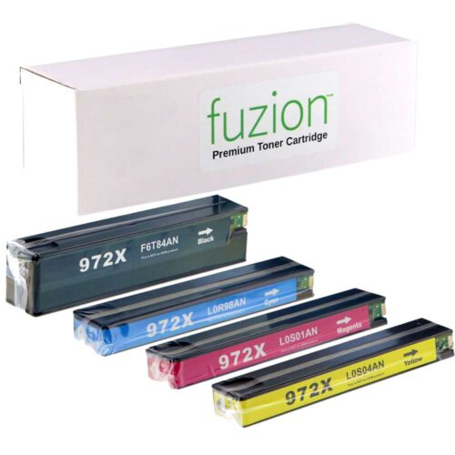 Remanufactured HP 972X BK/C/M/Y Ink Combo HY Remanufactured HP 972X BK/C/M/Y Ink Combo HY