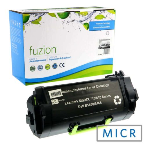 Remanufactured Lexmark 52D1H00 Black MICR Toner Cartridge HY Remanufactured Lexmark 52D1H00 Black MICR Toner Cartridge HY
