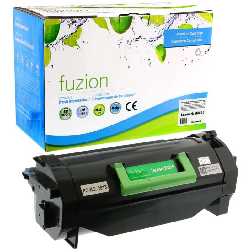 Remanufactured Lexmark 62D1H00 Black Toner Cartridge HY
