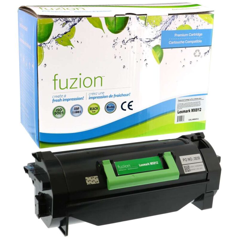 Remanufactured Lexmark 62D1X00 Black Toner Cartridge X-HY
