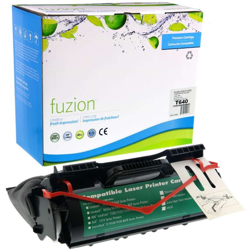 Remanufactured Lexmark 64015HA Black Toner Cartridge HY