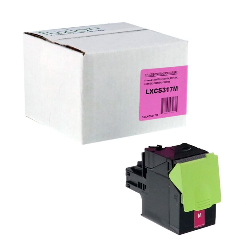 Remanufactured Lexmark 71B10M0 Magenta Toner Cartridge