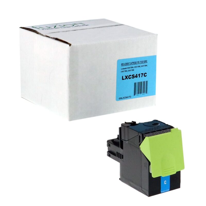 Remanufactured Lexmark 71B1HC0 Cyan Toner Cartridge HY