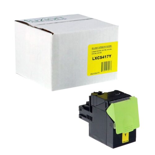 Remanufactured Lexmark 71B1HY0 Yellow Toner Cartridge HY Remanufactured Lexmark 71B1HY0 Yellow Toner Cartridge HY