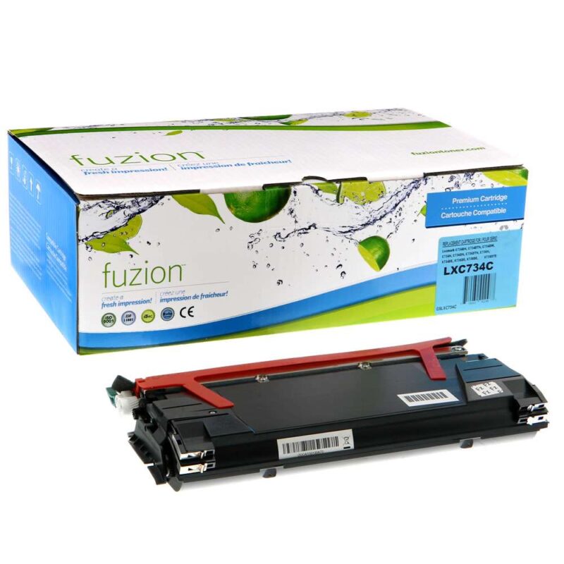 Remanufactured Lexmark C734A1CG Cyan Toner Cartridge