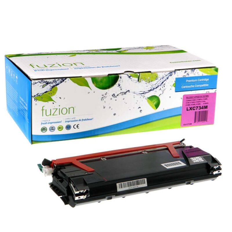 Remanufactured Lexmark C734A1MG Magenta Toner Cartridge