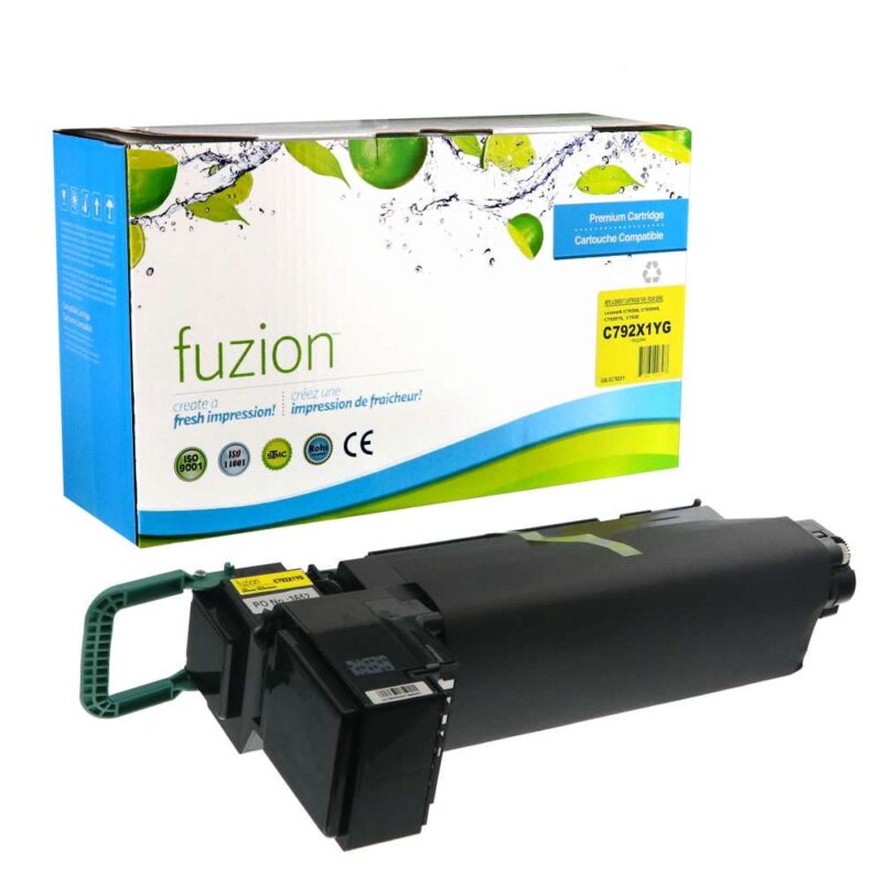 Remanufactured Lexmark C792X1YG Yellow Toner Cartridge HY