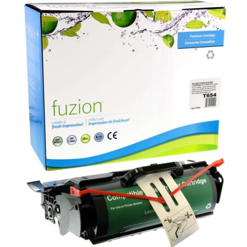 Remanufactured Lexmark T654X21A Black Toner Cartridge X-HY Remanufactured Lexmark T654X21A Black Toner Cartridge X-HY
