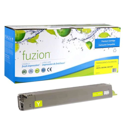 Remanufactured Okidata 44844509 Yellow Toner Cartridge HY Remanufactured Okidata 44844509 Yellow Toner Cartridge HY