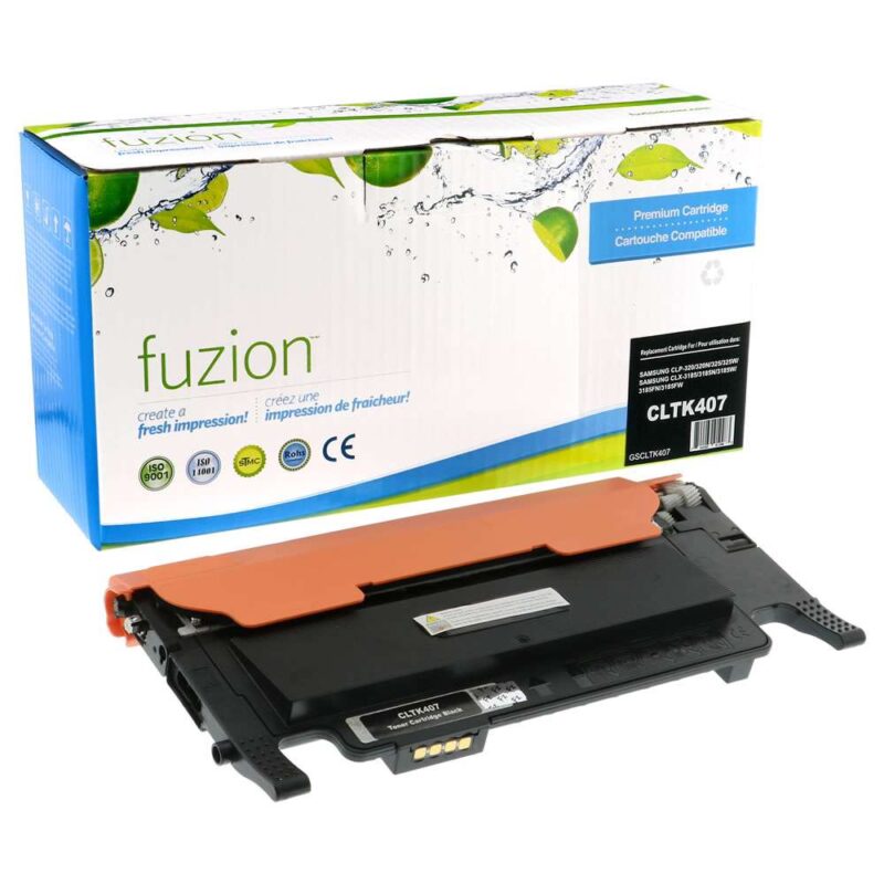 Remanufactured Samsung CLT-K407S Black Toner Cartridge