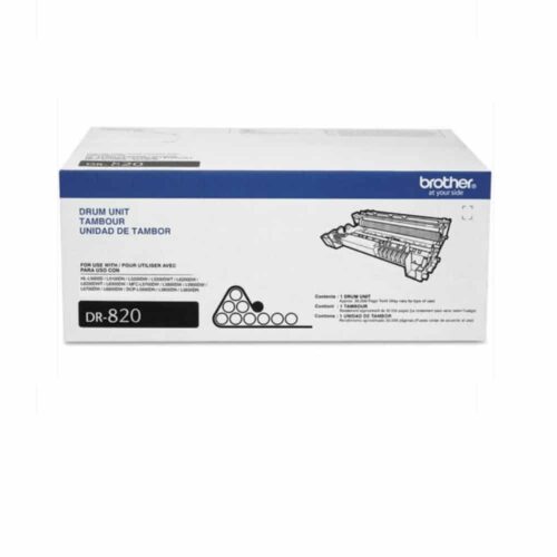 Genuine Brother DR820 Black Drum Unit